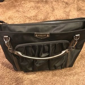 MZ Wallace Handbag- Small silver Nikki